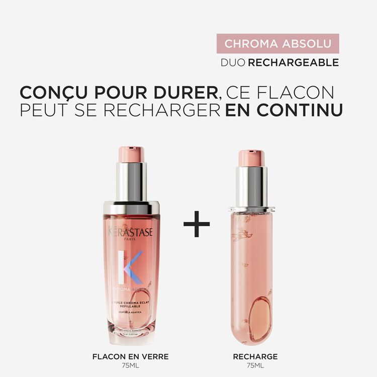 L'HUILE CHROMA ÉCLAT RECHARGEABLE - 75ML