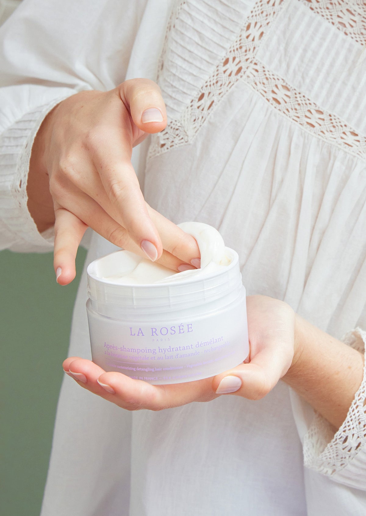 Après-shampoing hydratant démêlant rechargeable