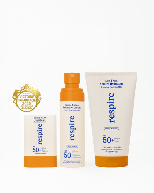 Trio Haute Protection Solaire