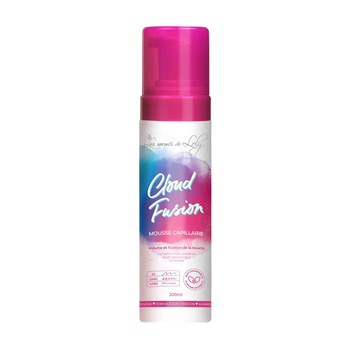 Cloud Fusion - Mousse capillaire fixante - 200ml