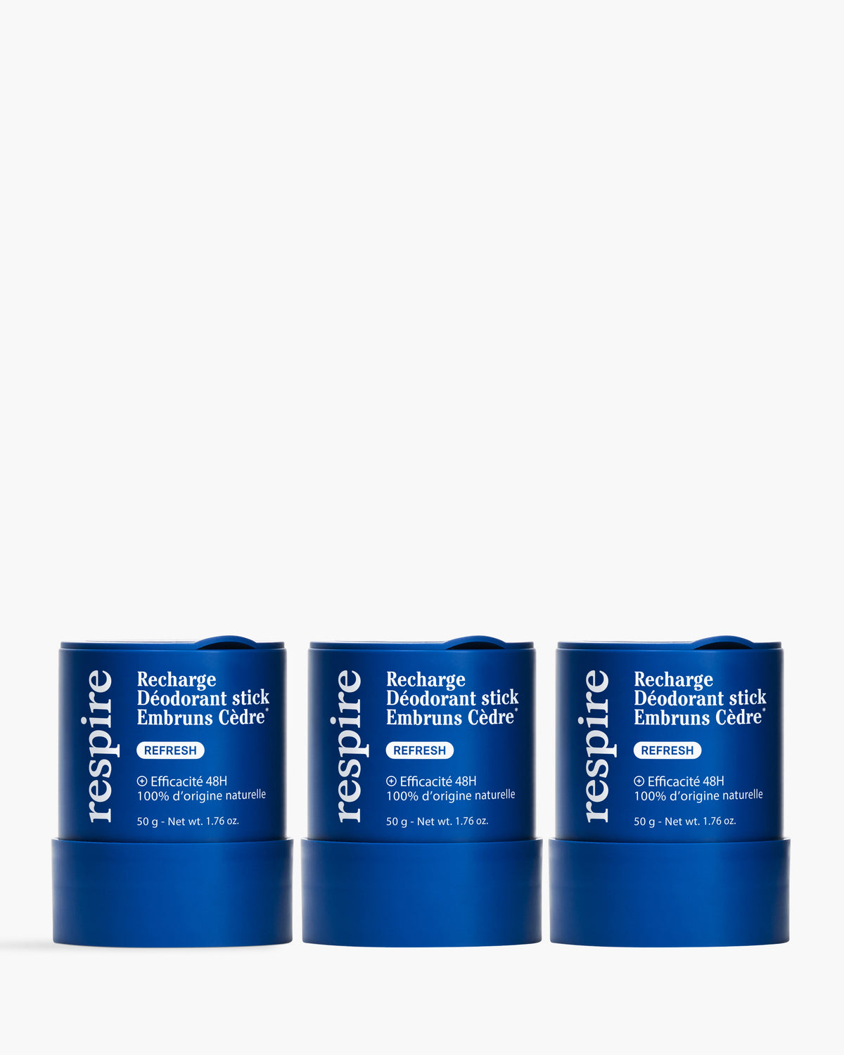 Kit Recharge Déodorant stick Embruns Cèdre