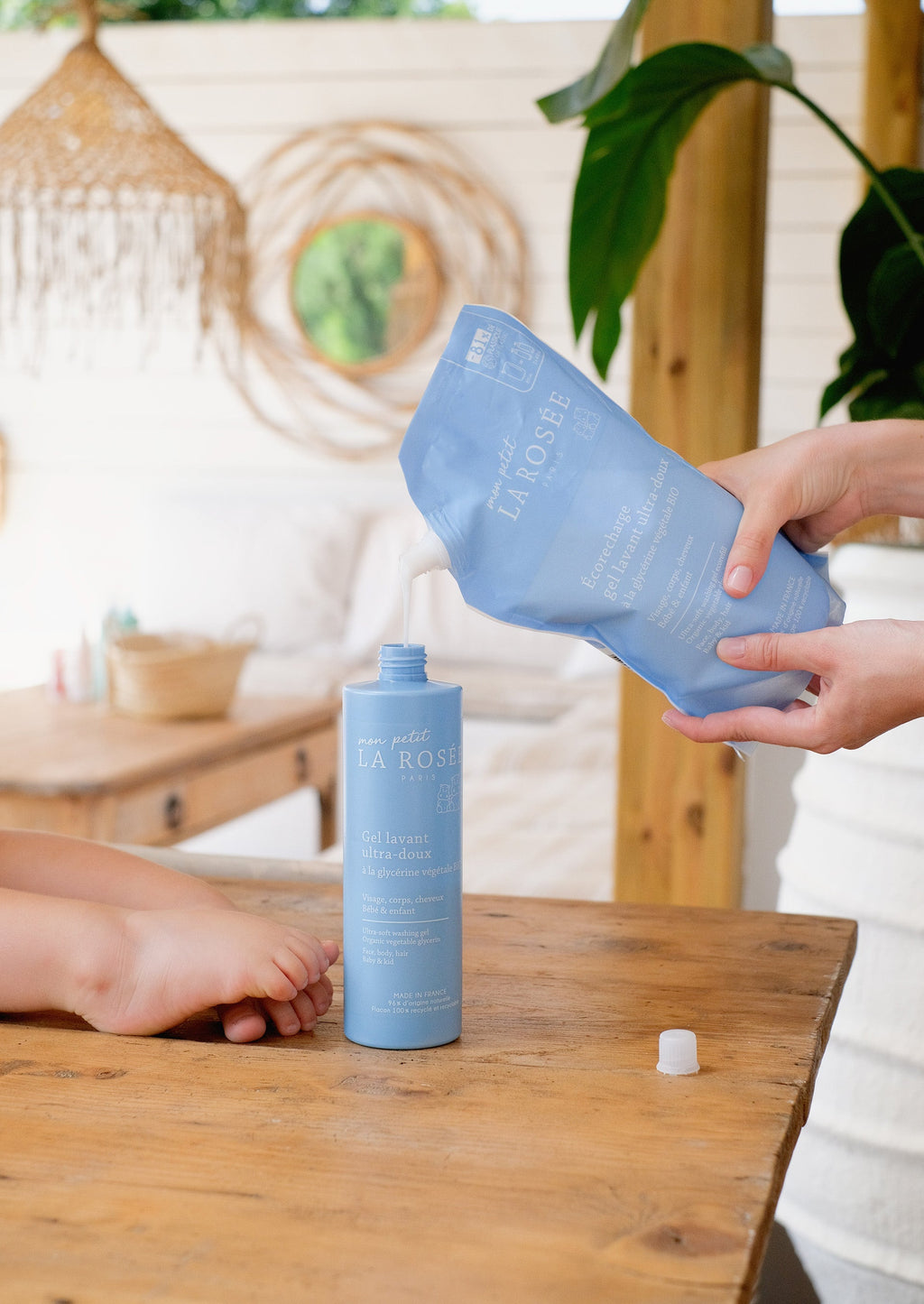 Duo Gel lavant ultra-doux bébé & sa recharge