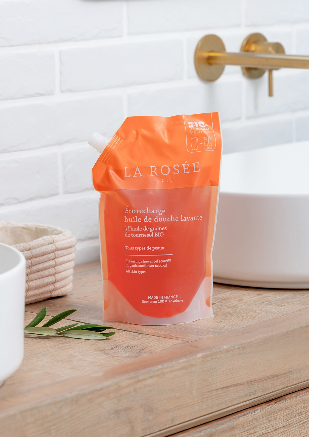 Recharge Huile de douche lavante
