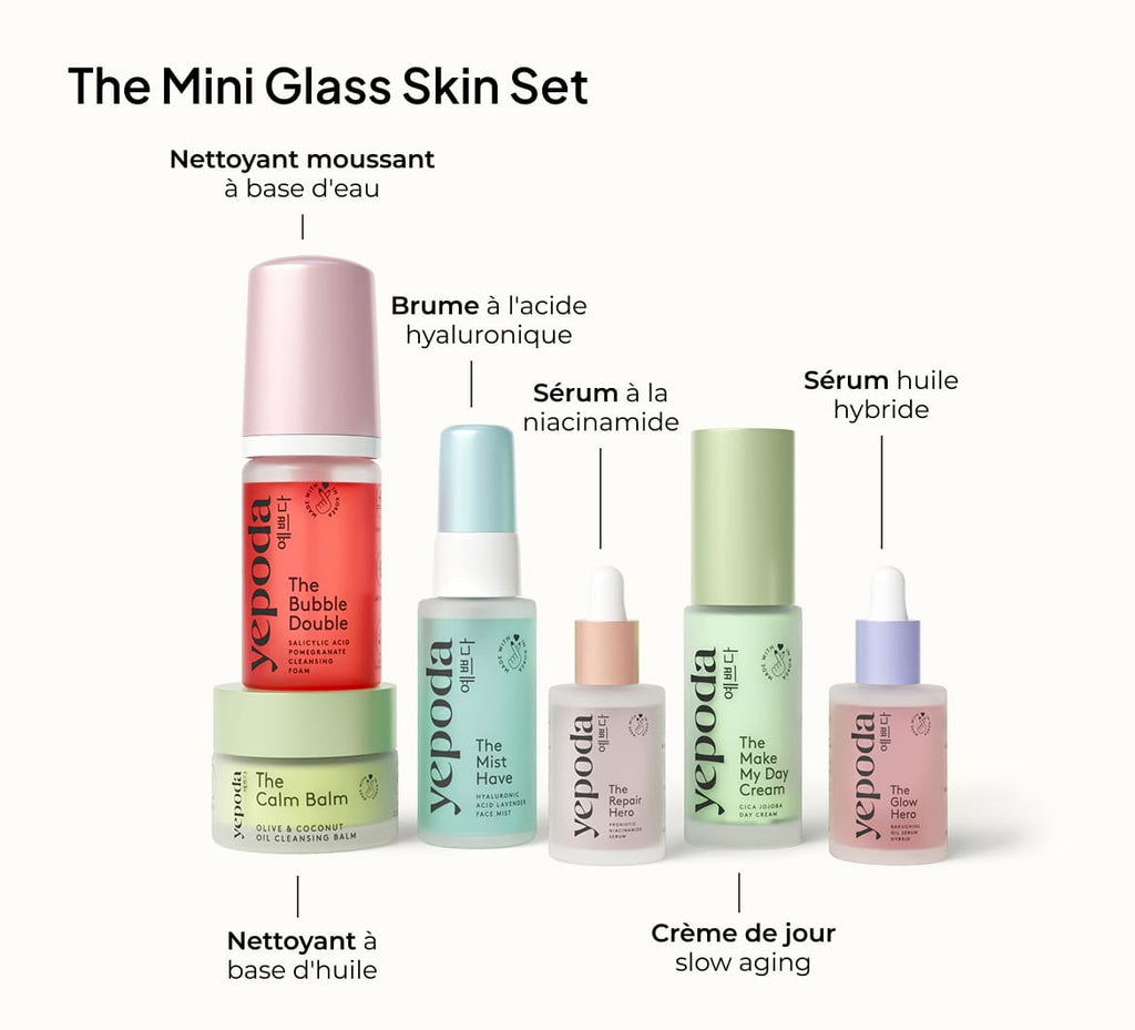 The Mini Glass Skin Set – Coffret Cadeau