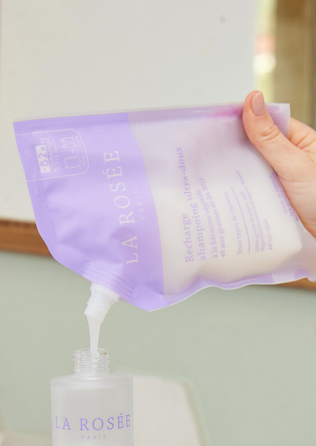 Recharge shampoing ultra-doux