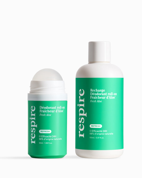 Kit Découverte Déodorant roll-on Fraîcheur d’Aloe