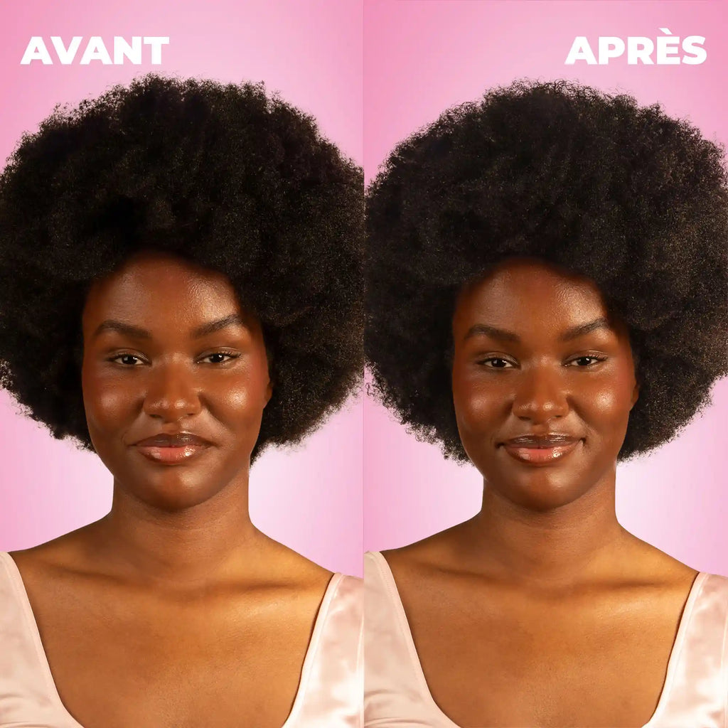 Starter Pack Cheveux Crépus - Lait sans rinçage, crème coiffante & vaporisateur