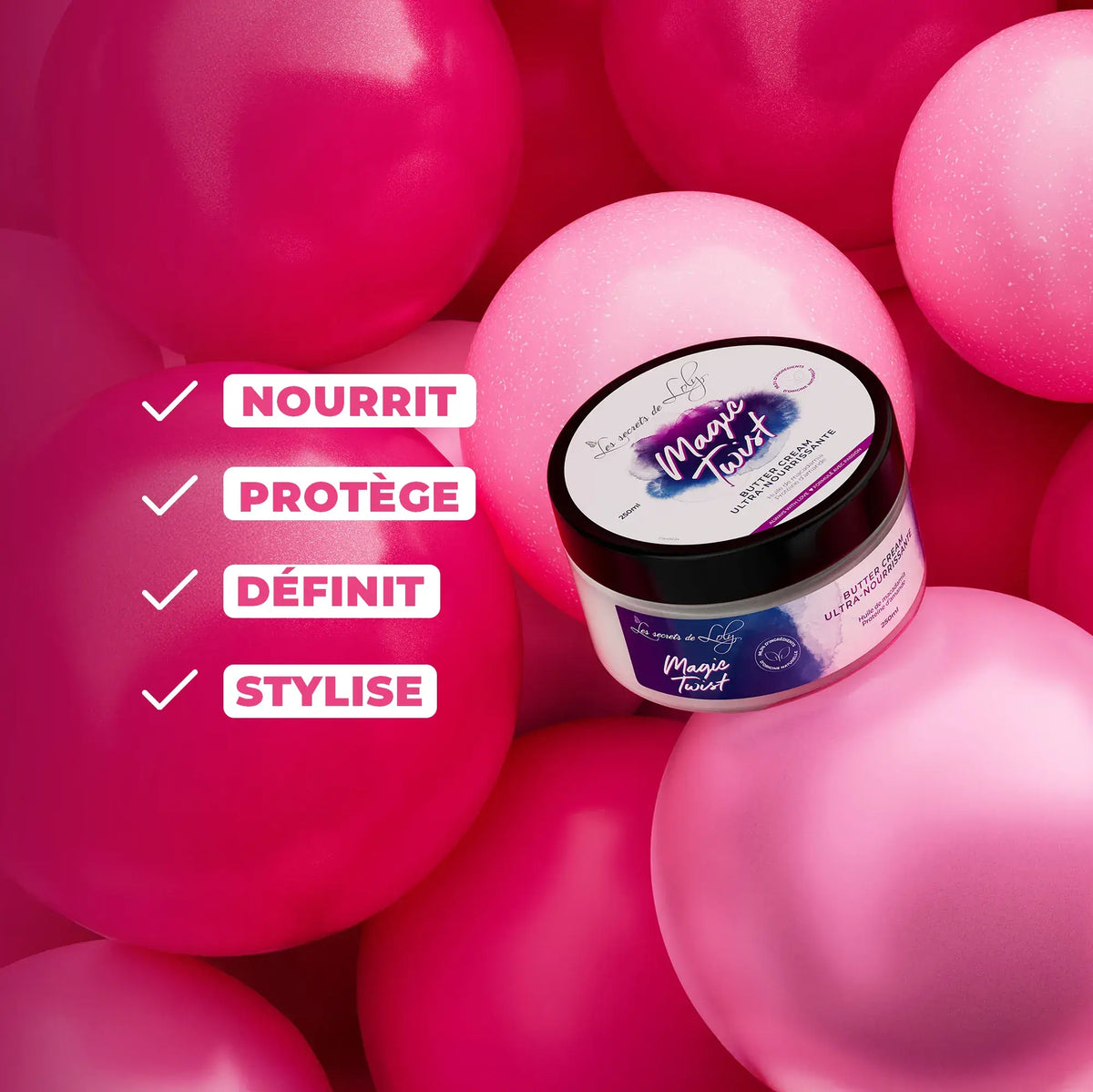 Magic Twist - Crème sans rinçage ultra nourrissante - 250ml