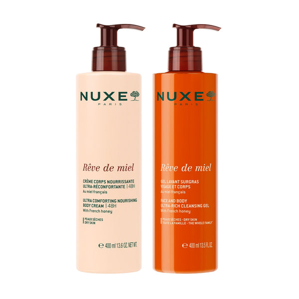 Duo Gel Lavant et Crème Corps Rêve de Miel EN
