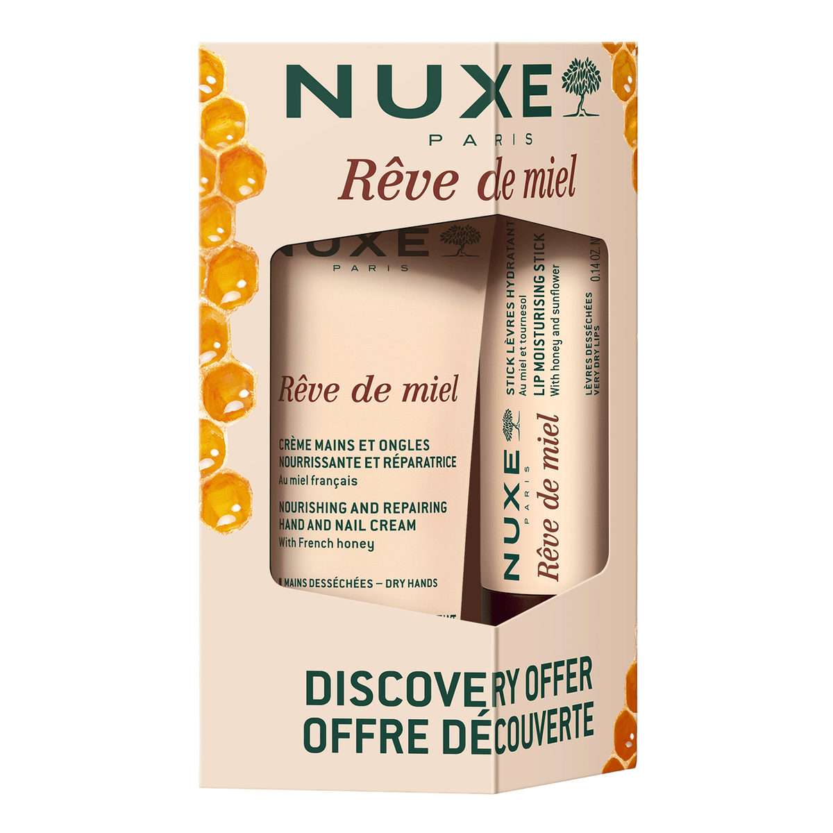 Rêve de Miel - Offre découverte mains et lèvres