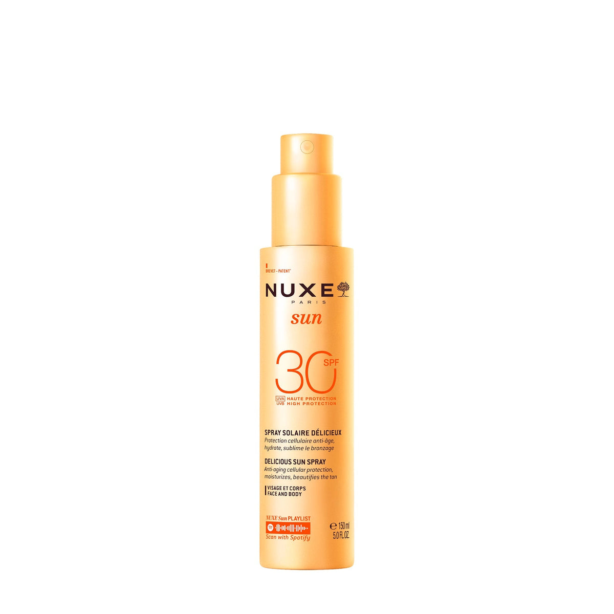 Spray Solaire Délicieux Haute Protection SPF30 visage et corps
