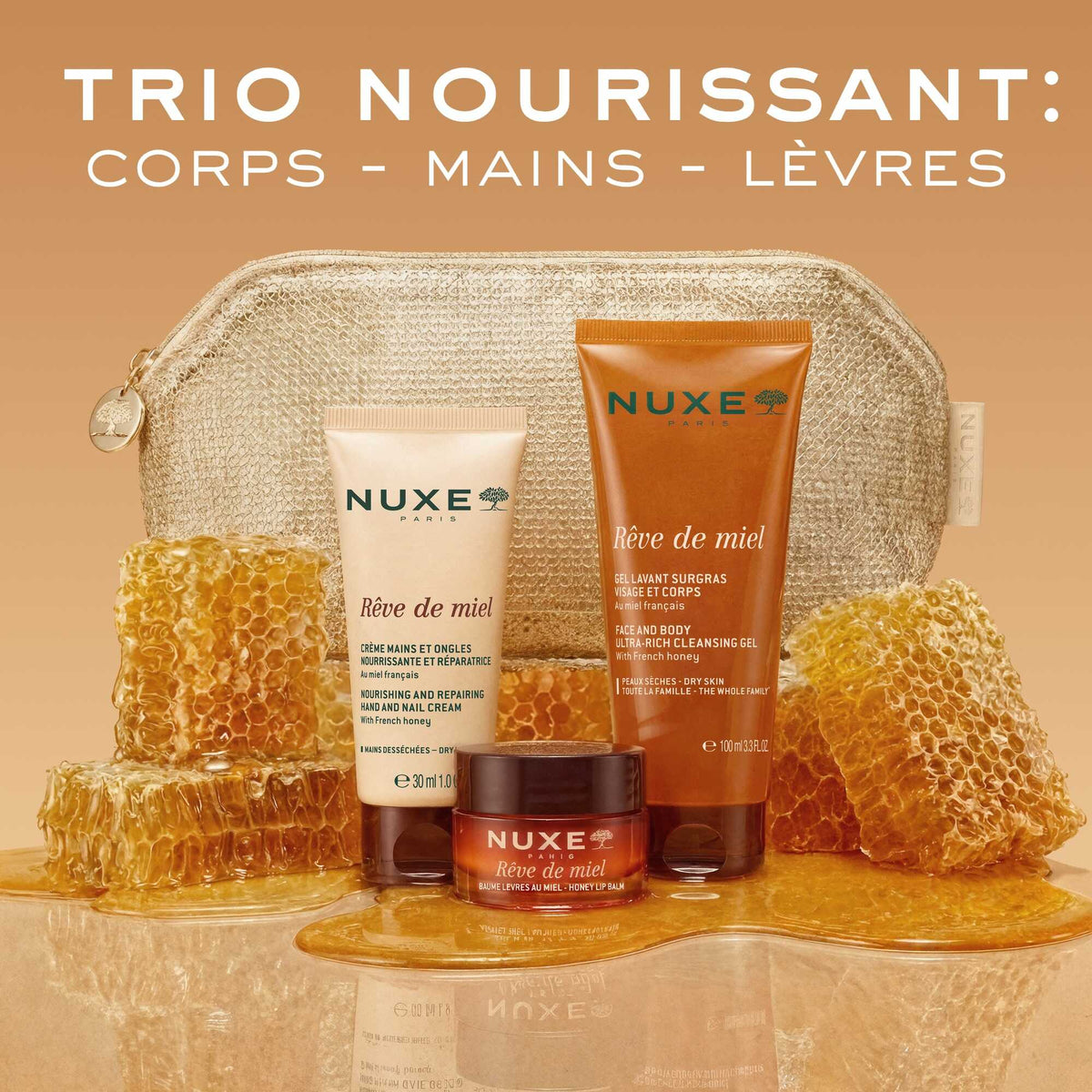 Trio Nourrissant : Corps - Mains - Lèvres